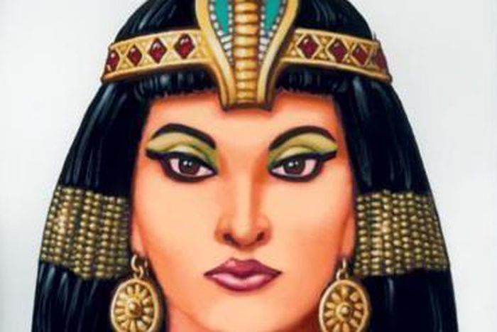 Cleopatra was known to wear red lipstick