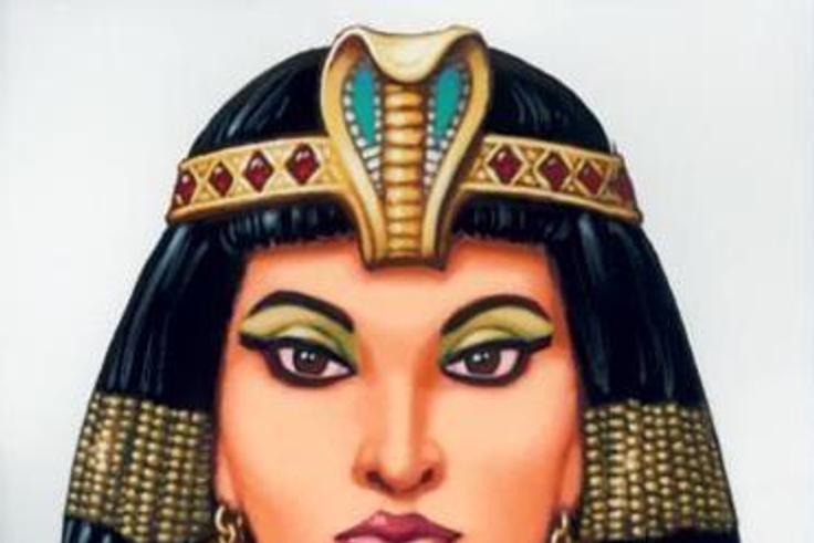 Cleopatra was known to wear red lipstick