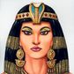 Cleopatra was known to wear red lipstick