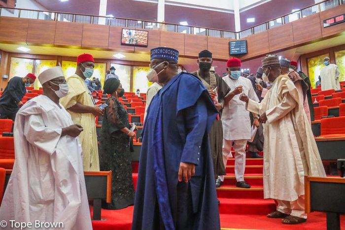 Nigerian senators [Nigerian Senate]