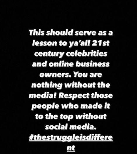 Yomi Casual advises 21st-century celebrities after social media collapse