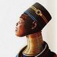 Neck rings on an Ndebele woman