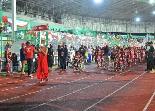 Edo state delivers a spectacular show for the opening ceremony of the 20th National Sports Festival