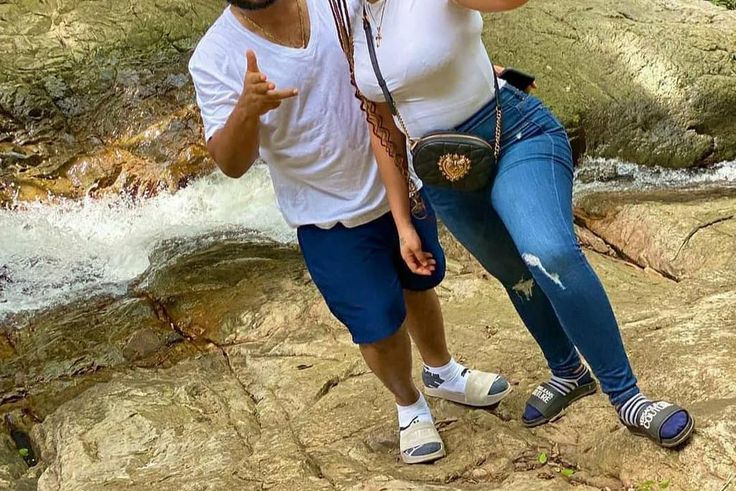 Olakunle Churchill and wife Rosy Meurer [Instagram/QueenOfGist]