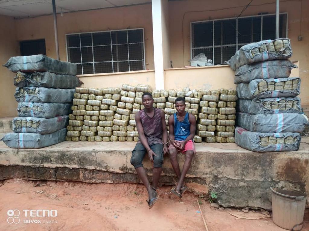 NDLEA arrests most wanted drug baron in Nassarawa. [Twitter/@ndleanigeria]