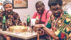Nedu Wazobia, Buchi and Basketmouth in 'Papa Benji' [Instagram/@basketmouth]
