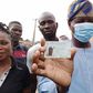 Candidate of the Peoples Democratic Party (PDP) Babatunde Gbadamosi has cast his vote (Vanguard)
