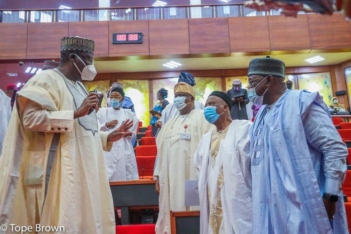 Nigerian senators [Tope Brown]