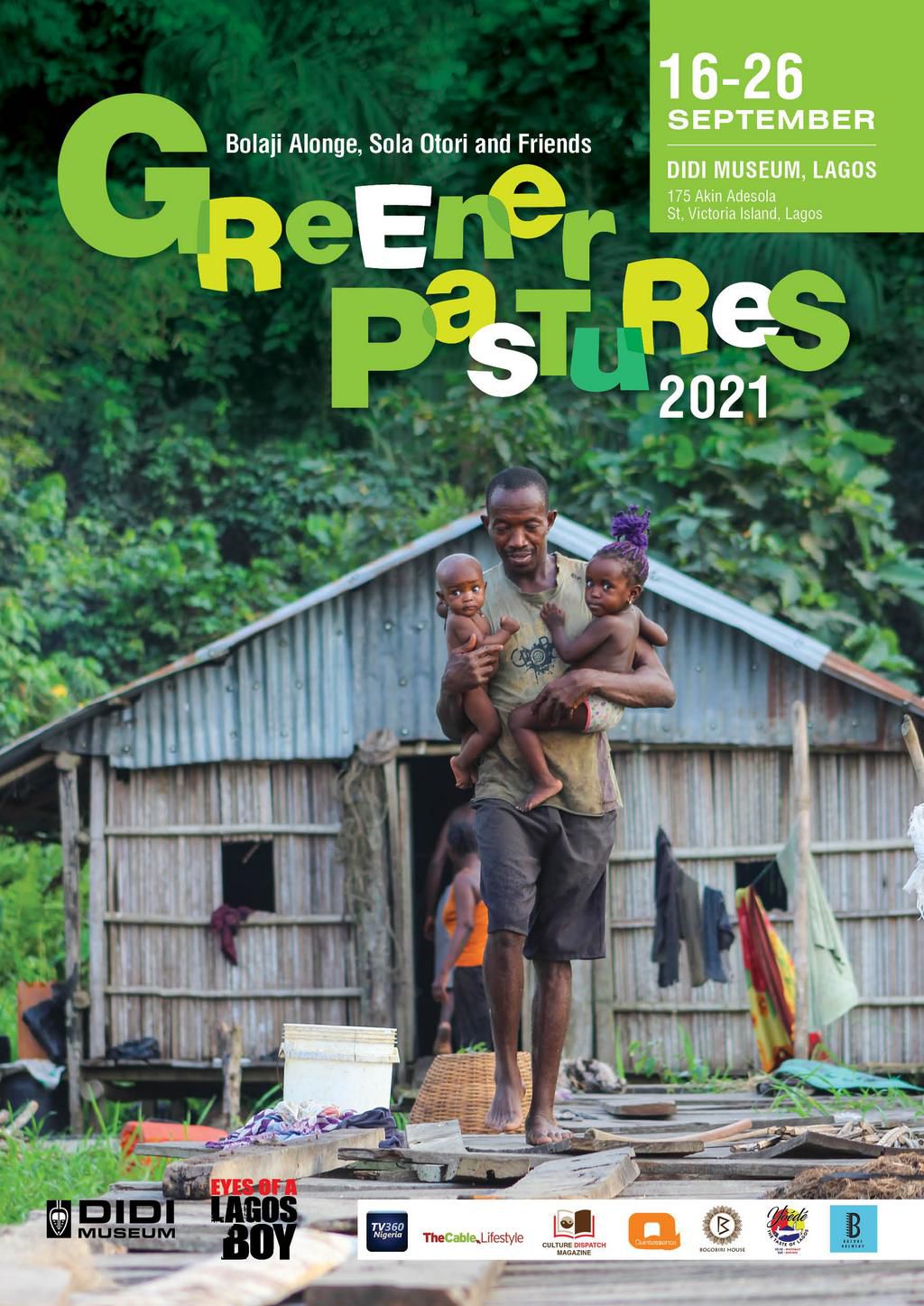 "Greener Pastures" brings together photography, video documentary and painting: The exhibition by Bolaji Alonge, Sola Otori and friends takes place at Didi Museum in Lagos