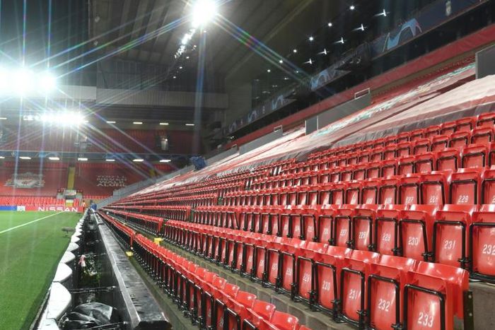 English Premier League grounds have been empty during the coronavirus pandemic