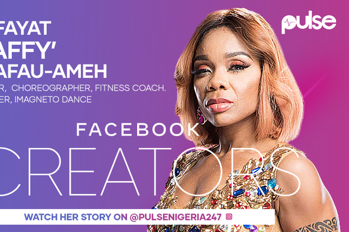 Meet Dr. Kafayat-Shafau-Ameh,  'Kaffy' Nigeria's dance queen  in the Facebook x Pulse  #FacebookCreators Campaign