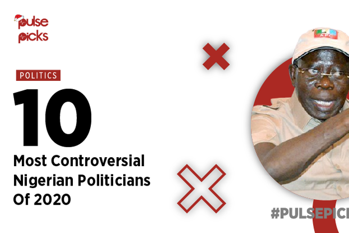 Adams Oshiomhole fought too many controversial battles in 2020 and lost them all. (Pulse)