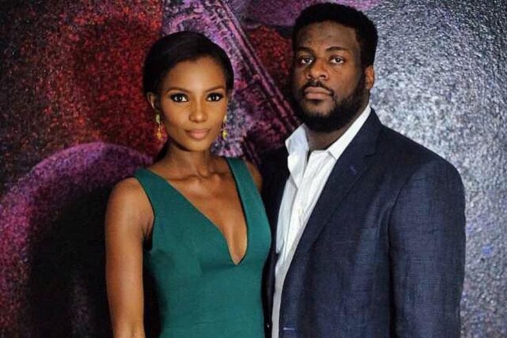 Agbani Derego and hubby Ishaya Danjuma [Instagram/AgbaniDerego]