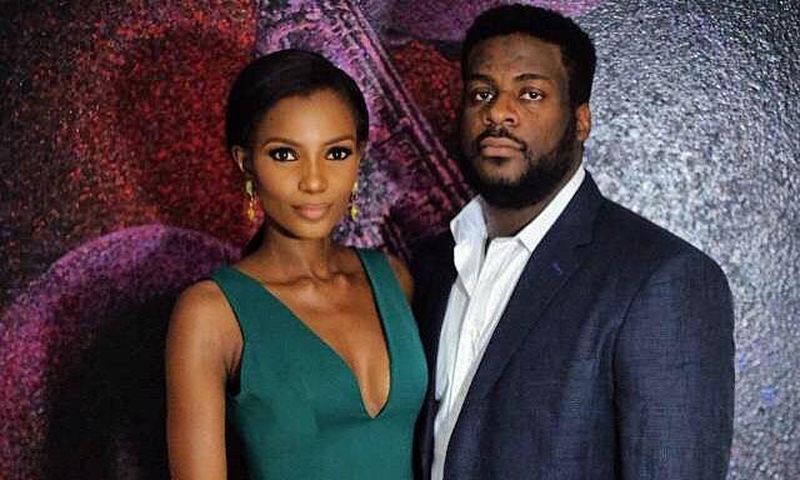 Agbani Derego and hubby Ishaya Danjuma [Instagram/AgbaniDerego]