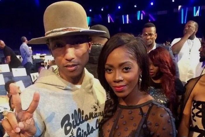 Legendary American producer, Pharrell Williams says a song off Tiwa Savage's upcoming EP is a classic. (TBD)