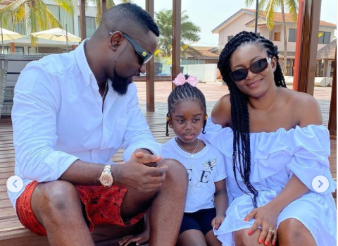 Sarkodie and his family