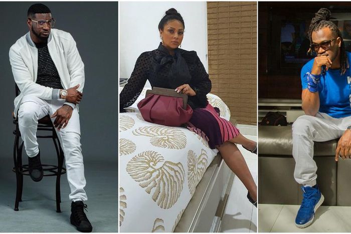 Lola Omotayo advises Paul and Peter Okoye on their birthday [Instagram/PeterPsquare] [Instagram/LolaOmotayoOkoye] [Instagram/IamKingRudy]