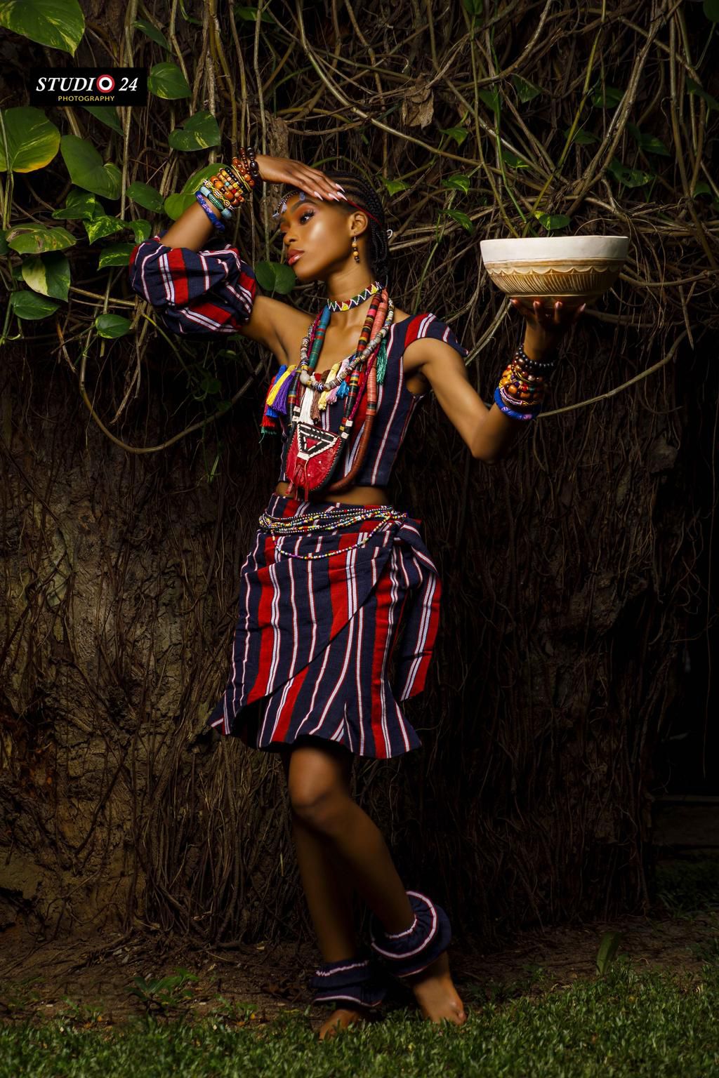 Miss Gombe in her traditional attire