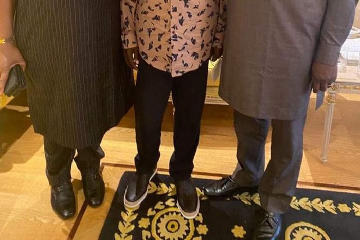 From L-R: Gov Akeredolu of Ondo, Tinubu and Gov Fayemi of Ekiti (Daily Post)