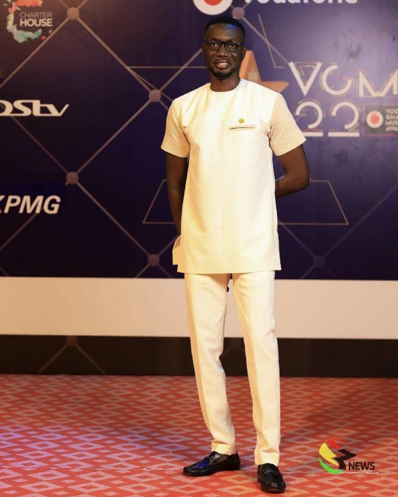 Celebrity blogger, Ameyaw Debrah at the VGMA 21