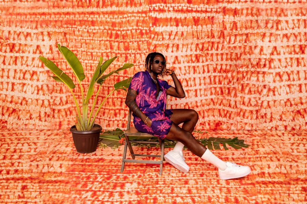 Fireboy in his two-piece summer collection {pause}