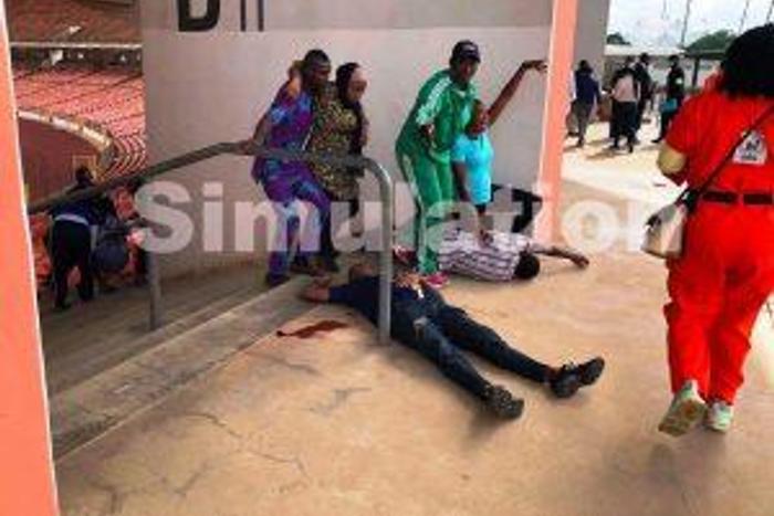 NEMA staged terror attack on Abuja National stadium. [NAN]
