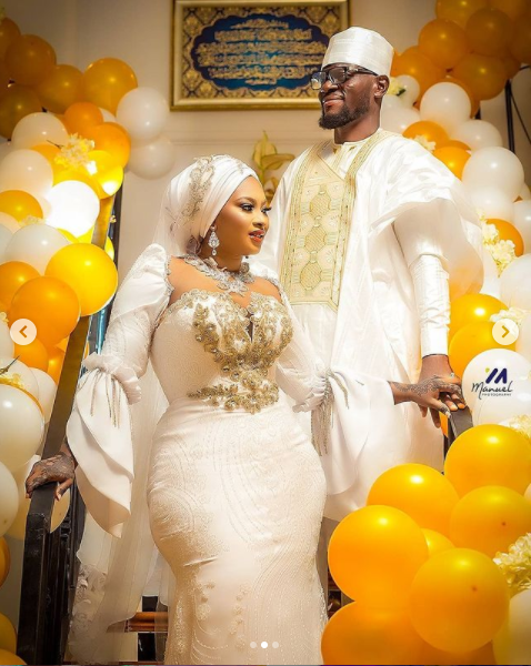 Fatau Dawuda and his wife