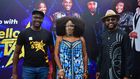 Omawumi and Banky W at the premiere of MTN Y'ello Star gala [BHM]