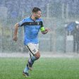 Lazio striker Ciro Immobile scored his fifth Champions League goal this season under pouring rain at the Stadio Olimpico