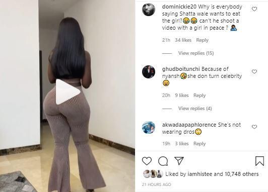 Social media goes crazy over Hajia Bintu meeting Shatta Wale