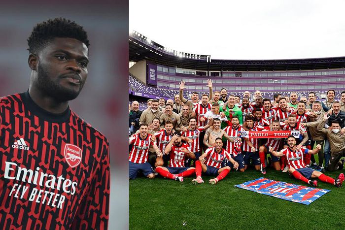 Thomas Partey recognised as La Liga champion after Atletico Madrid victory
