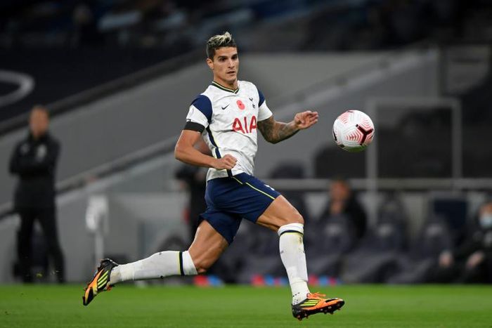 Tottenham midfielder Erik Lamela
