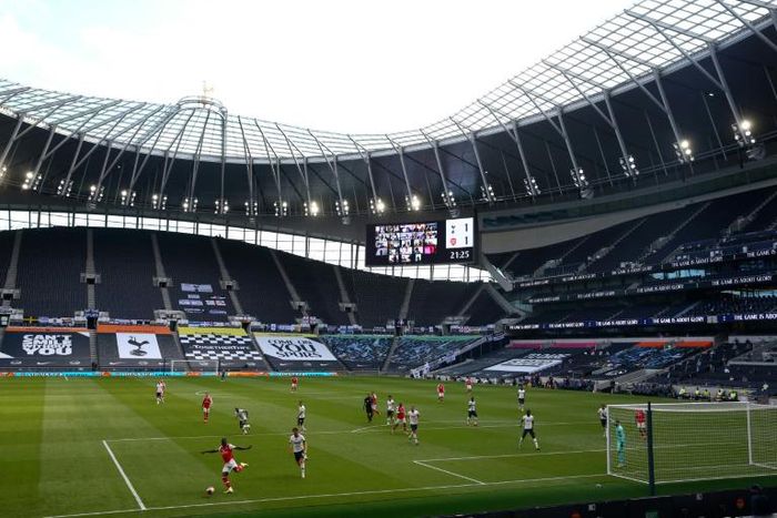 A full season behind closed doors could cost Tottenham an estimated £150 million