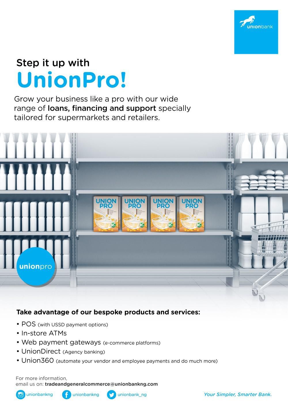 Union Bank unveils UnionPro to boost local trade and  commerce