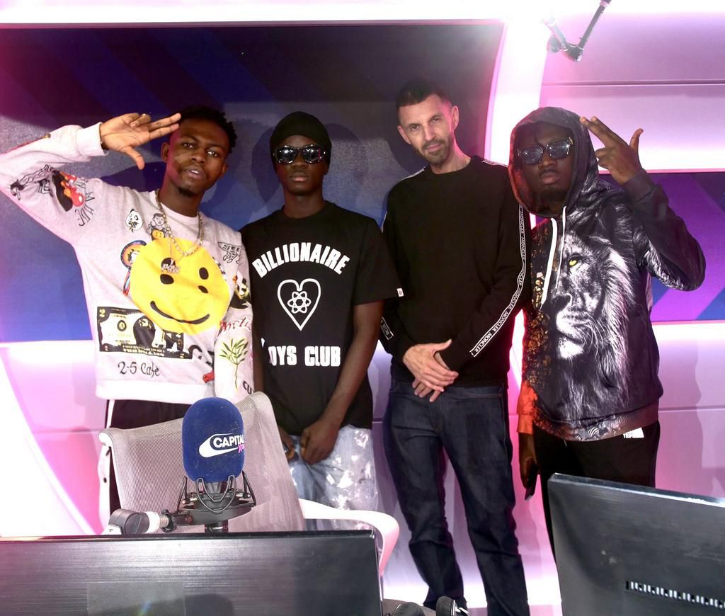 Kweku Flick, Yaw Tog, Tim Westwood and Amerado at Time Westwood TV