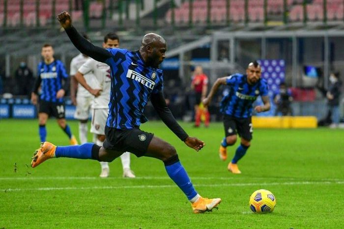 Romelu Lukaku has scored 12 goals in 13 games for Inter Milan.