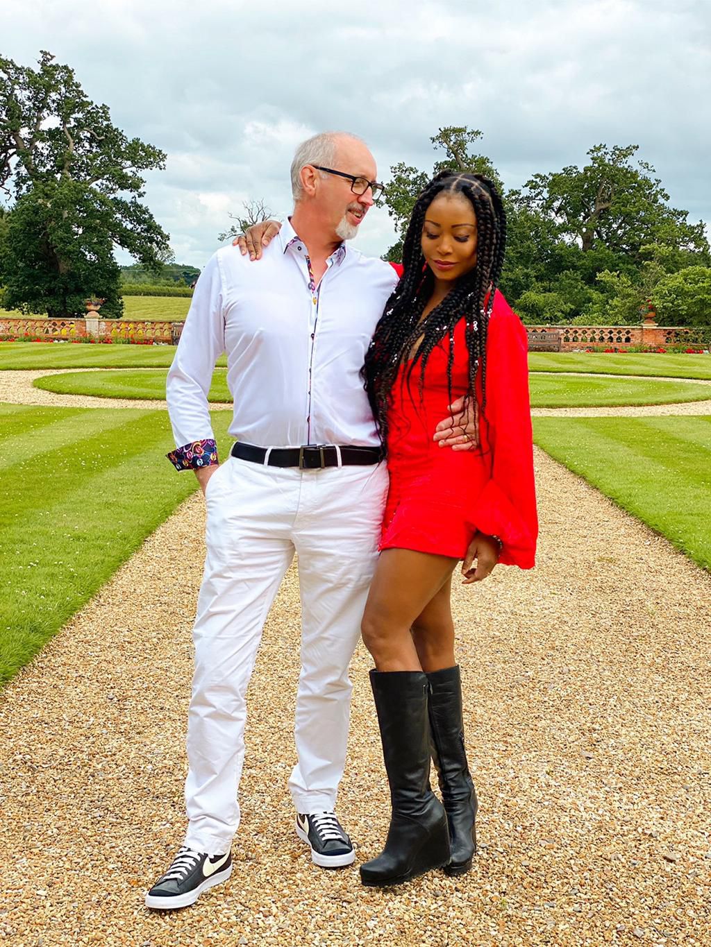 Stephanie Benson and husband