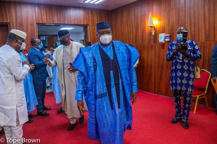 Senate President, Ahmad Lawan [Tope Brown]