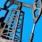 FILE PHOTO: A 3D printed oil pump jack is seen in front of displayed Opec logo in this illustration picture