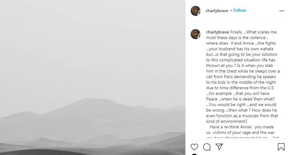 2Face Idibia's brother continues to drag Annie Idibia