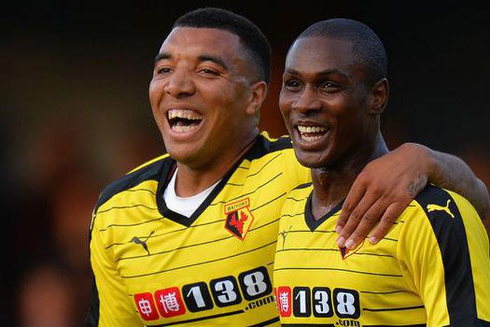 Odion Ighalo and Troy Deeney (Daily Express)