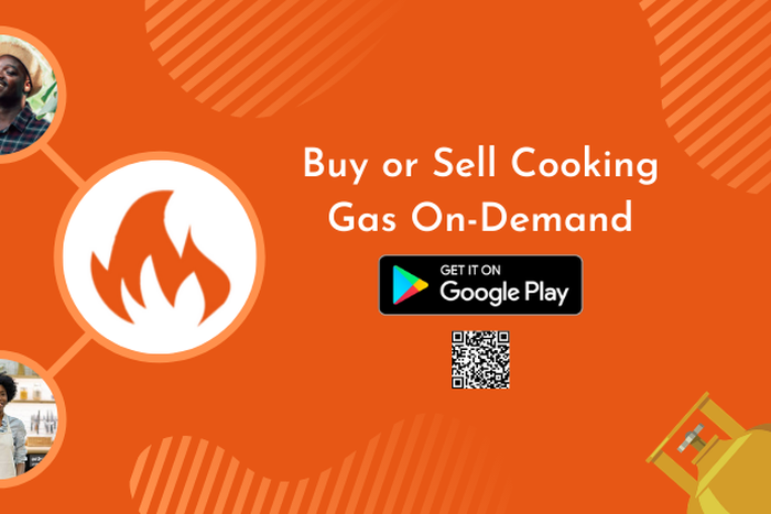 Buy or sell cooking gas on-demand via your mobile phone on Flame