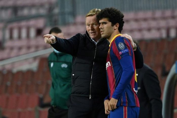 Carles Alena has made only five appearances for Barcelona under Ronald Koeman this season.