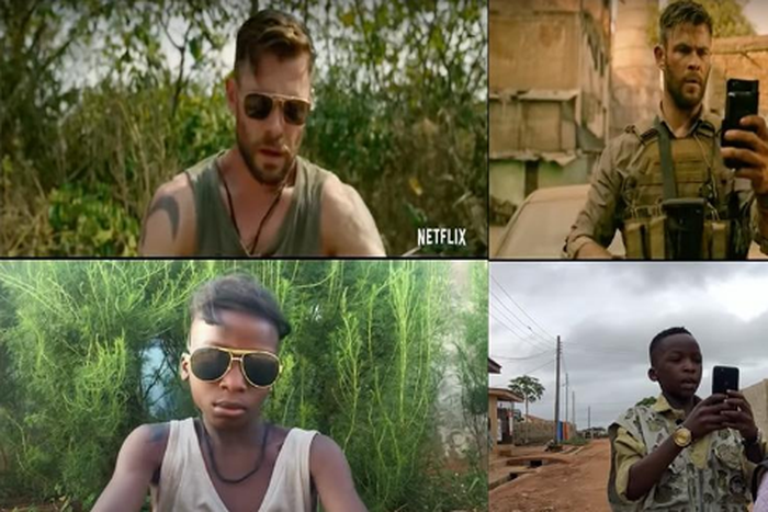 Ikorodu Bois have become popular for reenacting movies.