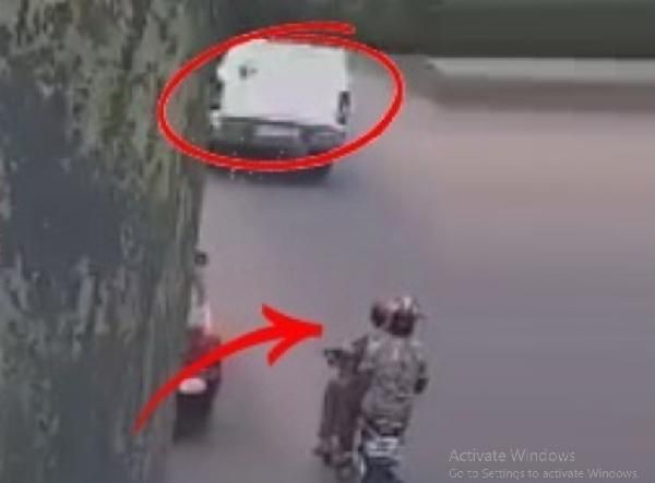 Bullion van attack CCTV