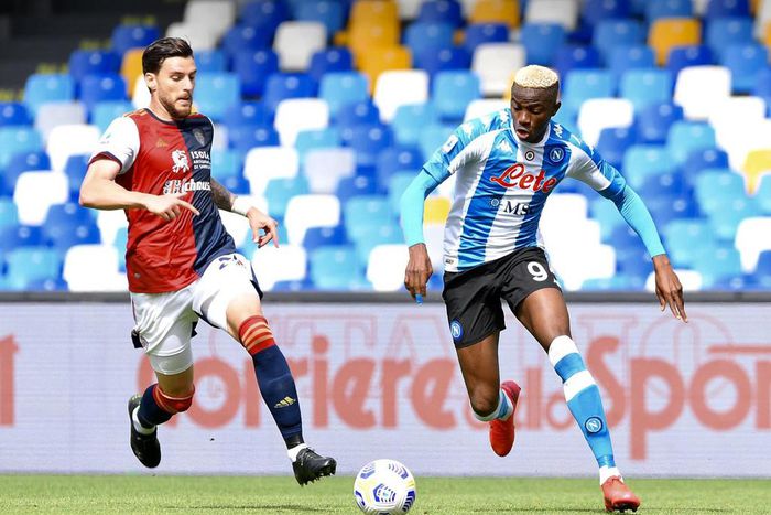 Victor Oismhen (Twitter/Napoli)