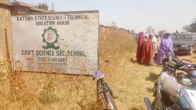 Armed bandits kidnapped hundreds of students from Government Science Secondary School Kankara in Katsina on Friday, December 11, 2020. (BBC)