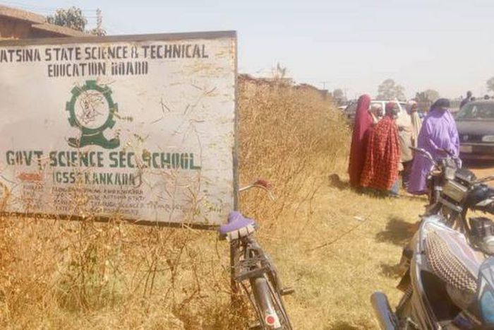 Armed bandits kidnapped hundreds of students from Government Science Secondary School Kankara in Katsina on Friday, December 11, 2020. (BBC)