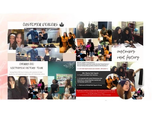 Mrs Cherry K-hair is dealing wholesale with Nigeria customers.