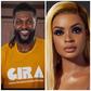 Adebayor and ex-girlfriend Dillish